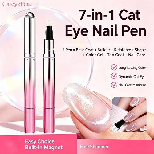 CateyePen&trade; 7-In-1 Magnetic Cat Eye Nail Gel Pen Portable