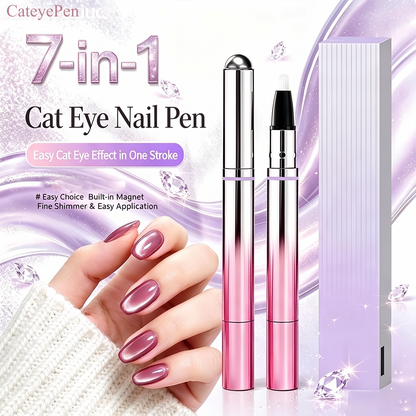 CateyePen&trade; 7-In-1 Magnetic Cat Eye Nail Gel Pen Portable